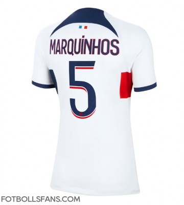 Paris Saint-Germain Marquinhos #5 Replika Bortatröja Damer 2023-24 Kortärmad